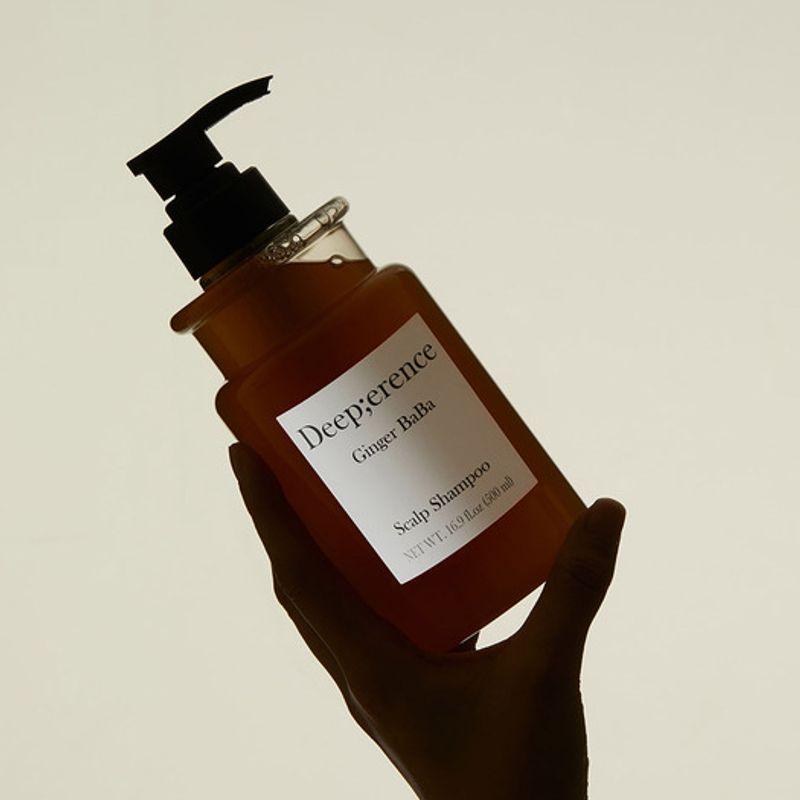 Deeperence Набор для ухода за волосами и кожей головы Ginger Baba Scalp Duo Set (Шампунь + Лечение)