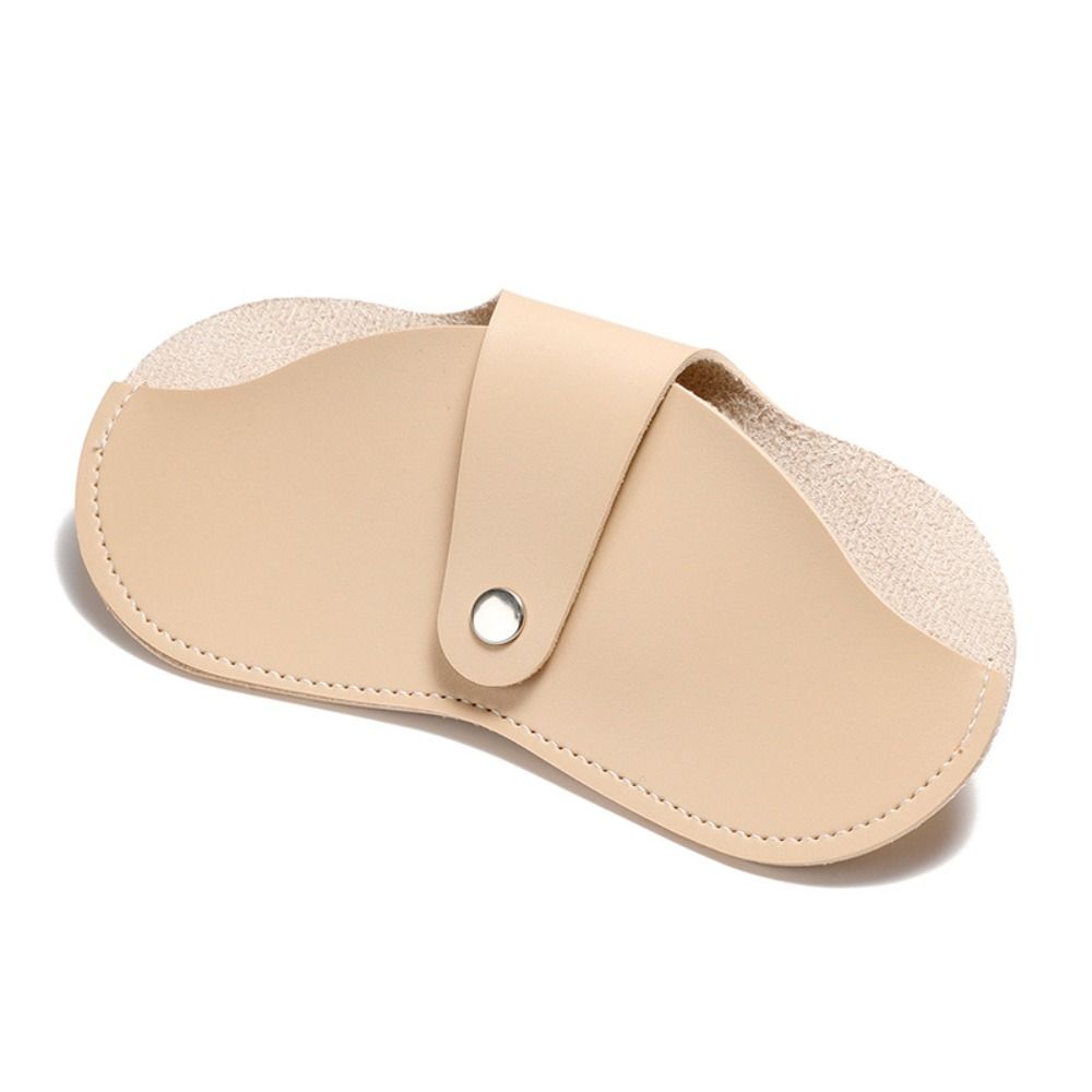 Halter Sunglasses Storage Clip Pu Leather Eyeglasses Case Fashion Glasses Storage Bag  Female
