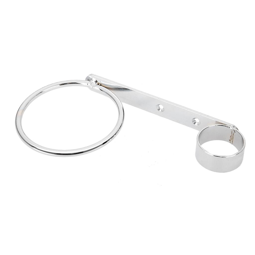 Хромированный железный настенный держатель для фена Подставка для фенов и щипцов