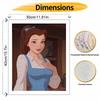 Disney Цифровое масляное искусство набор для рисования Принцесса Belle ручной DIY рисунок для домашнего декора