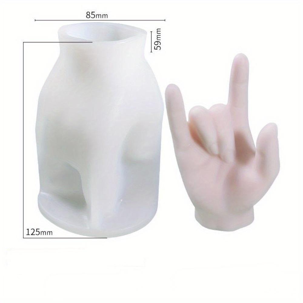 Creative Gesture Aromatherapy Candle Making Supplies Wax Mould Plaster Home Decoration