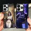 Аниме Чехол для телефона с покрытием Albedo O-Overlords Для Xiaomi Redmi Note 14 15 Pro Plus 13 12 11 11S 11T 10 9S 9 5G Противоударный Airbag C