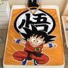 Фланелевое одеяло с принтом персонажей Dragon Ball, Высококачественное, Удобное для всех сезонов, Декор для дома, Тепло и уют, Идеально для рождественских подарков