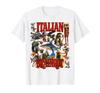 Итальянский мозг Лот Смешная футболка-мем