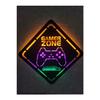 Gamer Zone Led Lighted Wooden Table