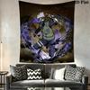 Powerful Ninja Action Tapestry Wallmounted Background Cloth Background Cloth Wall Decoration Soft
