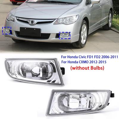 1/2 шт. Передние противотуманные фары для бампера автомобиля для Honda Civic FD1 FD2 2006-2011 CIIMO 2012-2015 (без лампочек)
