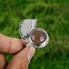 Sunstone Stone Statement Wife Bezel Sacral Chakra Handmade Ring Sterling Silver