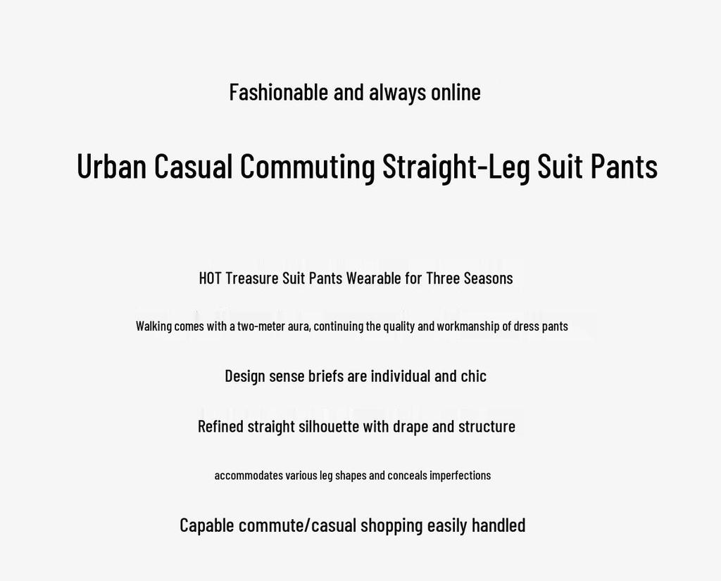 Женские повседневные брюки-костюм чушен с высокой талией и прямыми штанинами