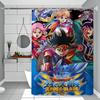 D-Dragon Quest 1 шт. 150X180 см Печатная Занавеска для душа Перегородка Ванная комната Водонепроницаемая и Устойчивая к плесени