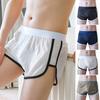 U-образный дизайн шагового шва мужские трусы эластичный пояс бесшовные дышащие сетчатые шорты трусы лето