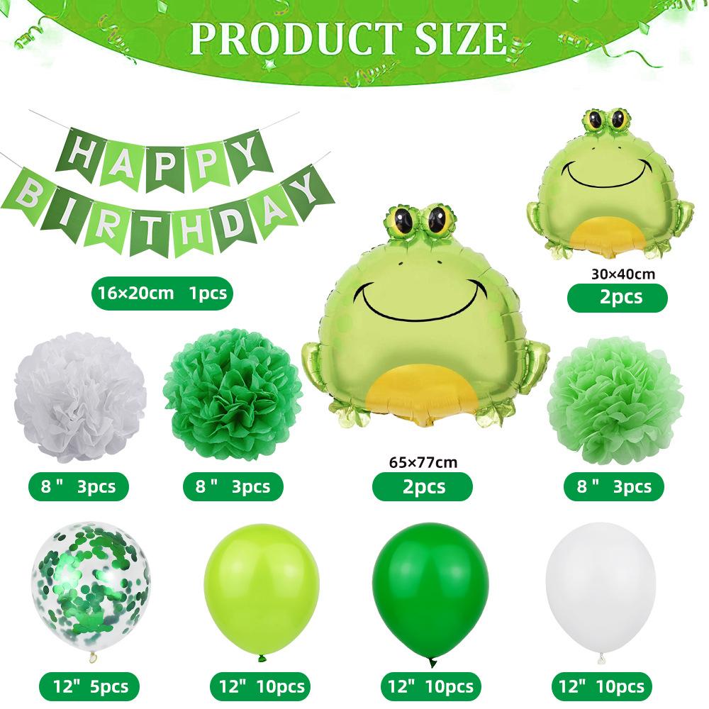 Набор шаров-божьих коровок, бумажных шаров-цветов, пчела, лягушка, насекомое, животное, вечеринка по случаю дня рождения