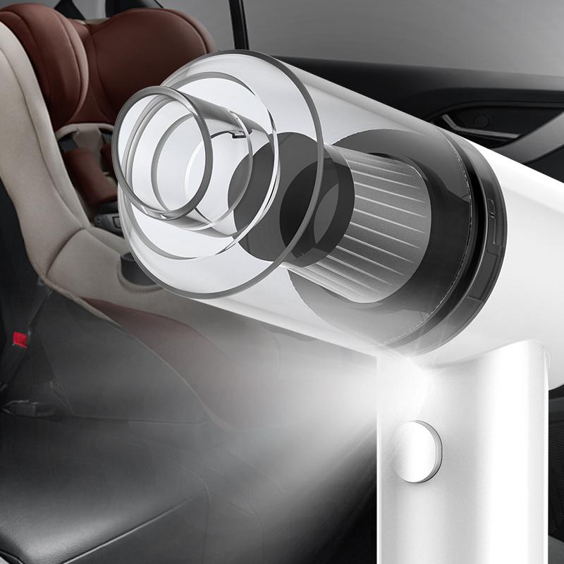 Новый мощный автомобильный пылесос 6000pa, пылесос для влажной/сухой уборки, домашний портативный беспроводной автомобильный пылесос с защитой от клещей