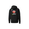 Puma Club Graphic Knit Hoodie Men Tops Черный 533198-01