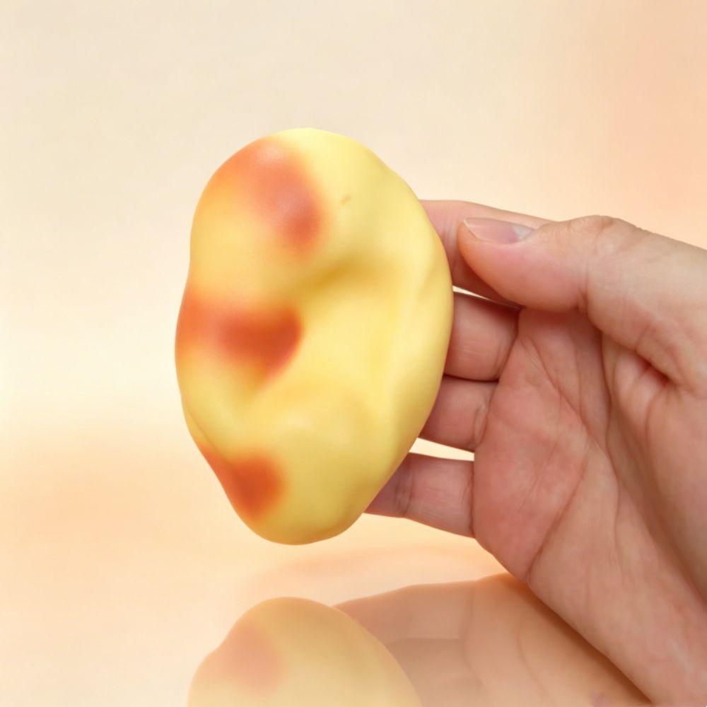 Hand Relax Crispy Squeeze Shapable Blocks Filled Squishy Bread Crunchy Squishy Kids Adults
