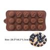 1-29 Handmade Silicone Mould Chocolate Candy Jelly Pudding Ice Mold Baking Tool