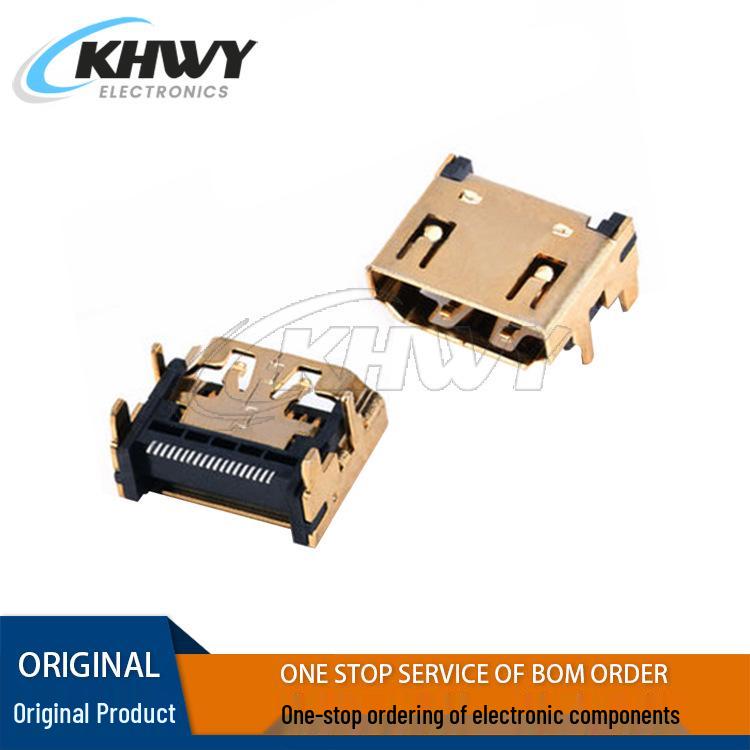 HDMI Позолоченный 19-контактный HD SMD Разъем Мама - Высококачественная Передача