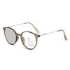 Round Frame Progressive Multifocal Eyewear Fashion Photochromic Reading Glasses Women Men Ultralight Near And Far Eyeglasses