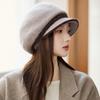 Новая шляпа Женская осенне-зимняя модная шляпа-ведро Темпераментная повседневная теплая шляпа