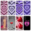 Милый чехол для телефона с сердечками для Samsung Galaxy A21 A30 A50 A52 S A13 A22 A32 4G A23 A33 A53 A73 5G A12 A31 A51 A70 A71 A72