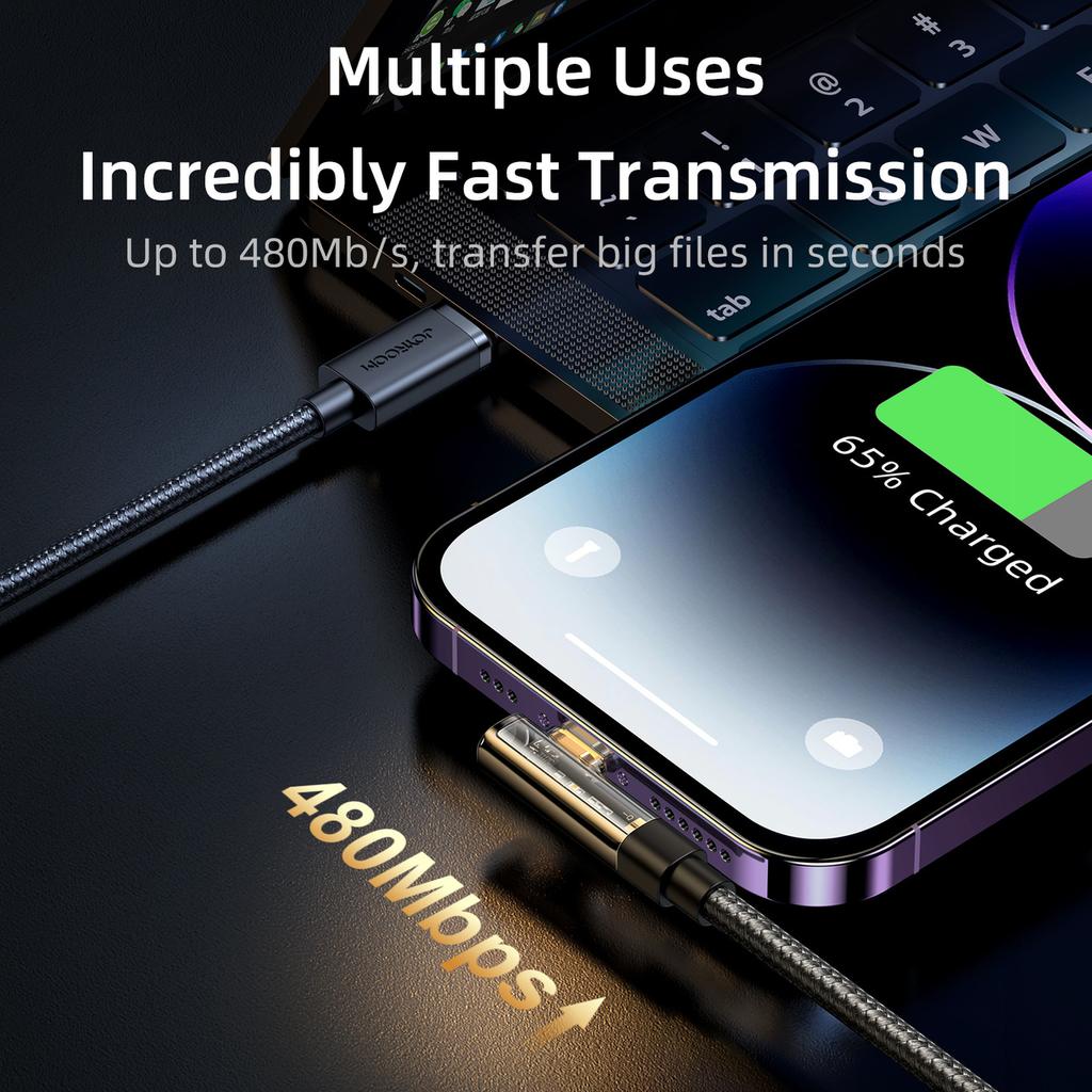 Joyroom 20W Lightning Gaming Cable 1.2m Blue