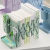 Expandable Metal Bookends Adjustable Bookends Book Holder for Shelves Metal Book Ends Magazine Holder with Pen Holder