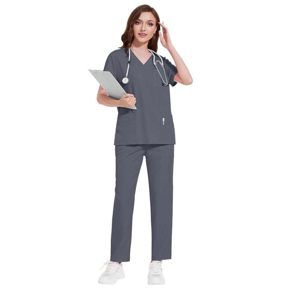 Multicolor Split Nurse & Technician Protective Uniforms