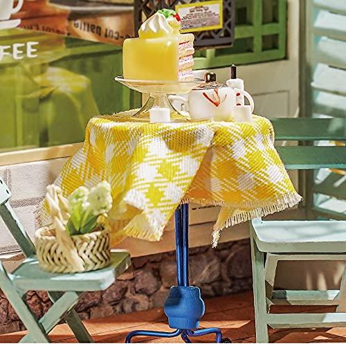 Tsukurundesu® DIY Miniature House Dollhouse DG Series Flower Cafe with Japanese Instructions