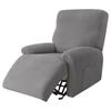 Jacquard Recliner Sofa Cover Armchair Case Sofa Cover Anti-Dust Non-Slip Lazy Boy Chair Cover Solid Color Universal Seat Cover