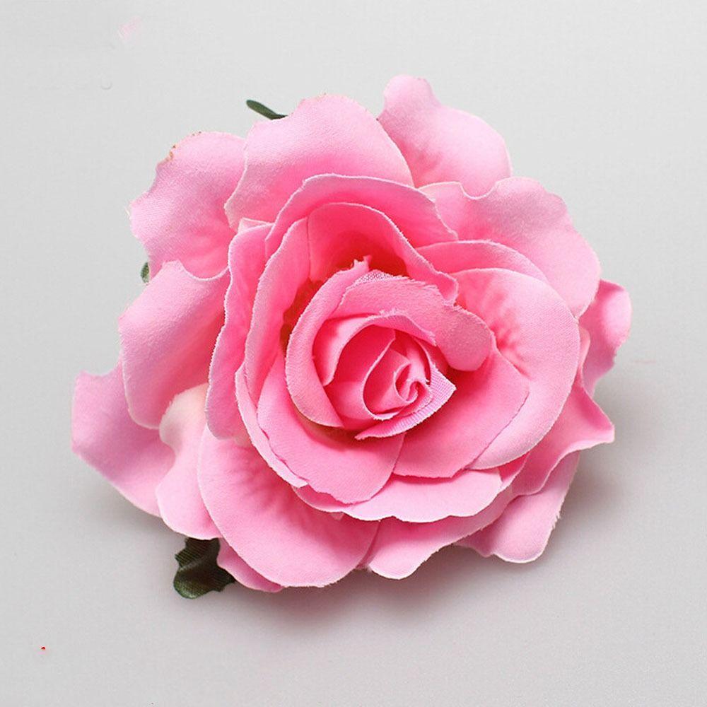 Accessories Bridesmaid Women Rose Flower Hairpin Brooch Hair Clip Wedding