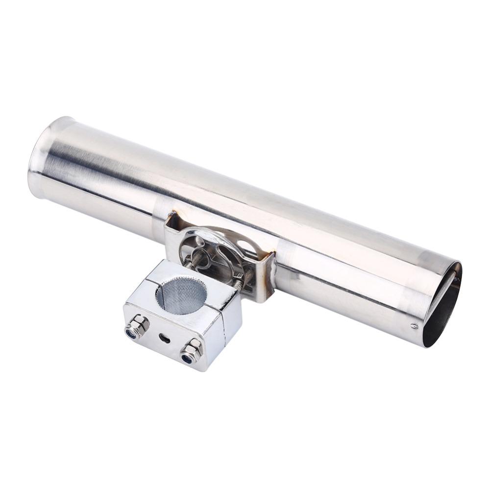 Silver Boat Fishing Rod Holder Adjustable Fishing Pole Holder Durable Rod Support Stand  RV