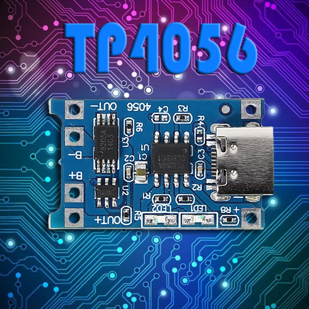 5/10 шт. Модуль зарядки литиевой батареи 18650 Type-C/Micro USB 5 В 1 А, плата зарядки с защитой, двойные функции