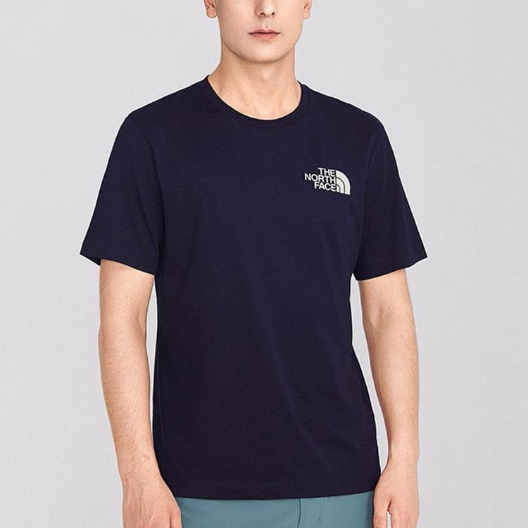 THE NORTH FACE T Shirt Unisex Navy Blue NF0A5B3U-RG1