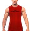 Do The Work Высококачественный спортсмен, легкоатлетический бодибилдинг, сетка с принтом, мужской фитнес-тренажерный зал, спортивная мода, дышащий жилет без рукавов с круглым вырезом