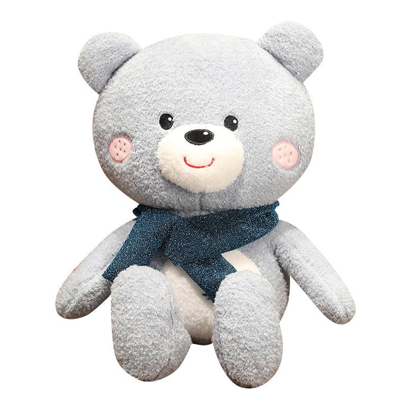 Cute Cute Scarf Bear Doll Plush Toy Teddy Bear Hug Bear Doll Children Soothing Doll