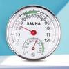 Analog Sauna Hygrometer Dial Meter Room Accessory, Wall Hanging