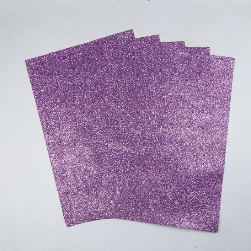 Блестящая блестящая пена EVA Craft Paper 5 шт. 40x60 см 1,5 мм Мягкие губчатые листы для DIY аксессуаров для волос, детских творческих проектов