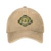 Electronic Body Music EBM Unisex Baseball Caps Gear Dark Wave Distressed Washed Hat Casual Outdoor Unstructured Soft Snapback