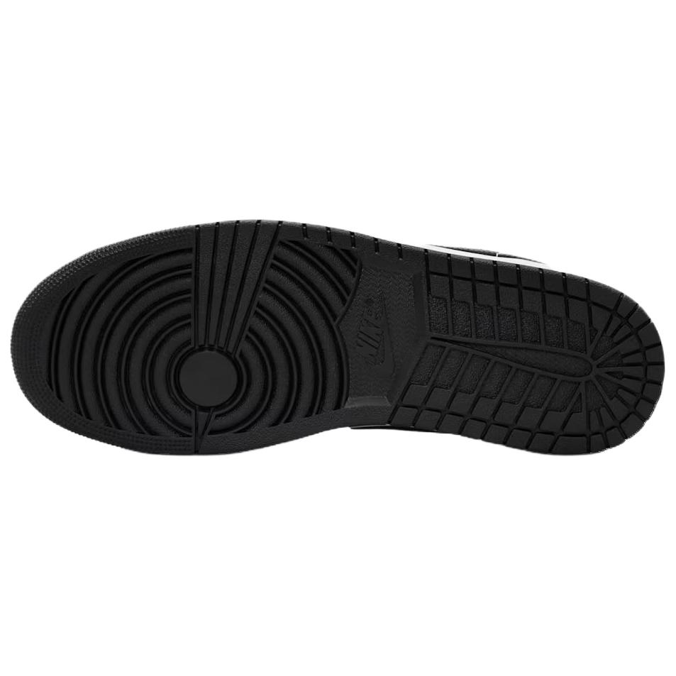 Кроссовки Air Jordan 1 Low Neutral Grey Summit White Мужские Infrared-23 Черный 553558-045
