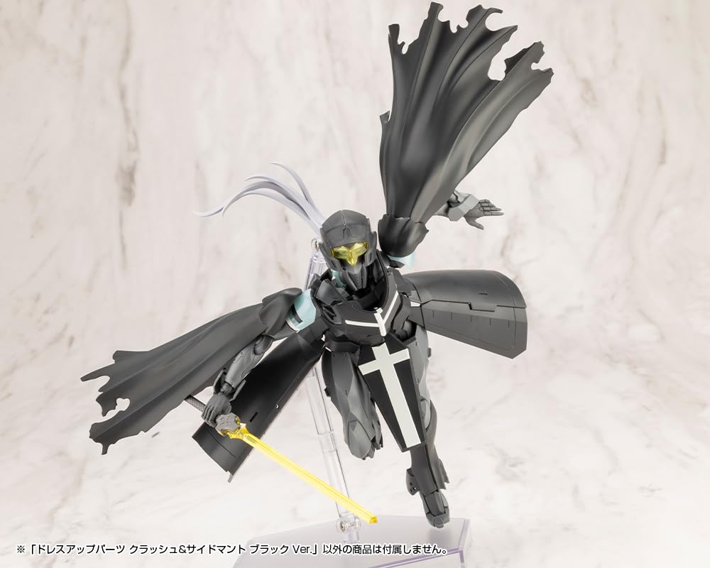 Kotobukiya Детали для моделирования Поддерживающие элементы Боковой плащ для столкновений Черный Высотой 140 мм Пластиковая модель M.S.G Тюнинг и Версия. приблизительно. Немасштаб
