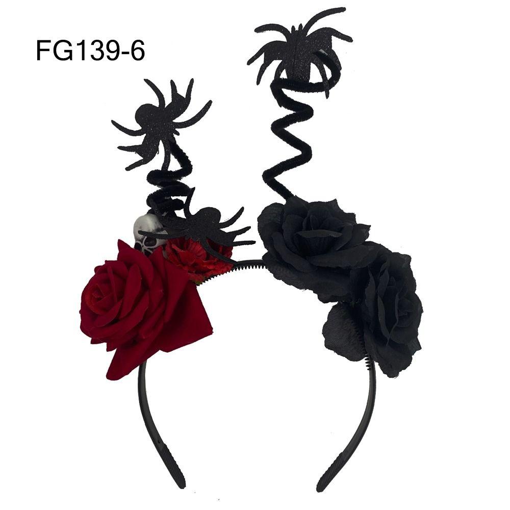 Day of the Dead Mexican Flower Crown Halloween Mexican Hair Accessories for Women