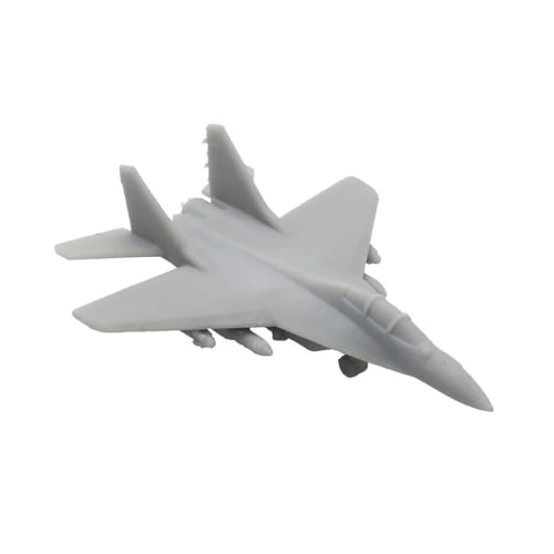 5PCS Russian Mig-35 Fighter Jet Model 1/2000-1/350 Scale Fighter Mold Model for DIY Scene Assembly (1/700 (25mm))