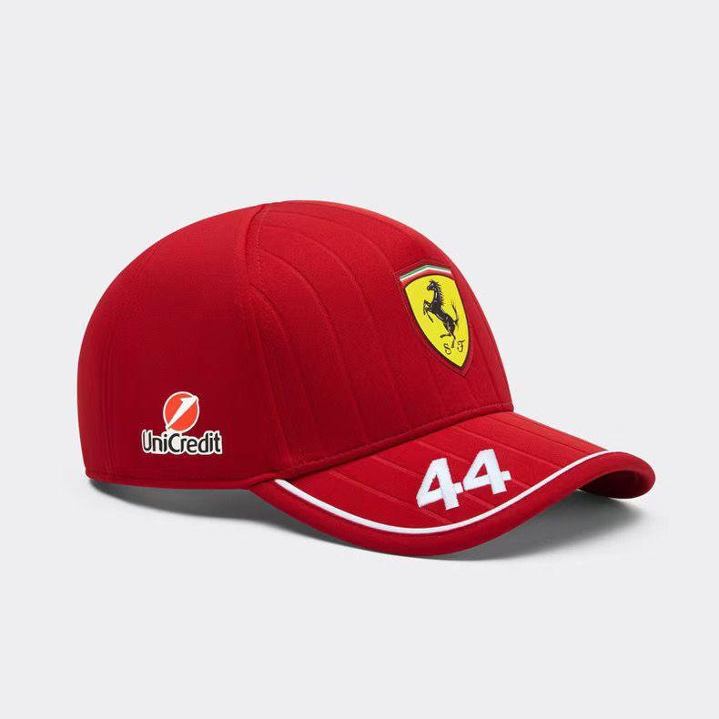 Высококачественная Бейсболка с Вышивкой для Ferrari F430 Stradale Roma 488 Spider SF90 F80 F1 Racing Team Мужская Женская Повседневная Спортивная Кепка