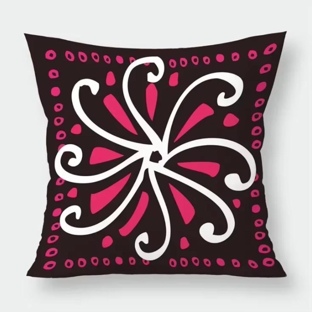 Bohemian Abstract Geometric Floral Cushion Cover Home Sofa Garden Chair Pillow Moroccan Vintage Throw