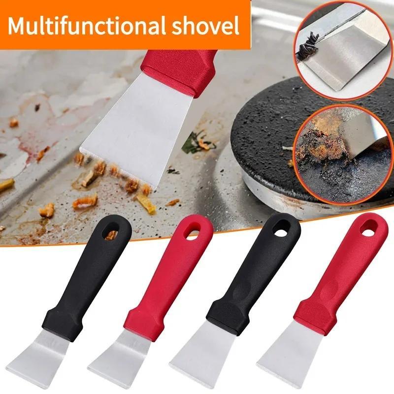 1 Pcs Stainless Steel Ice Shovel Convenient Cleaning Sharp Volute Scraper Household Range Hood Decontamination Tools