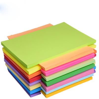 Цветная бумага для творчества формат А4 100 листов