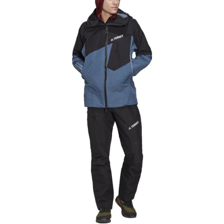 Adidas Gore-Tex водонепроницаемая дышащая спортивная куртка с капюшоном для мужчин HE2293