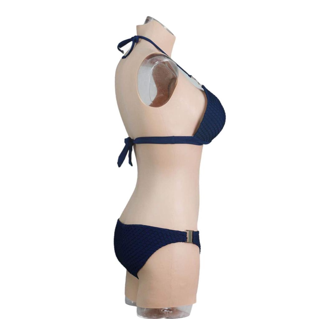 Силикон Силикон Силикон для Белый [Kyotoo] Бюст, Брюки, Боди, Маскировка, Косплей, Эластичный, Костюм, Без рукавов, Длина три четверти,