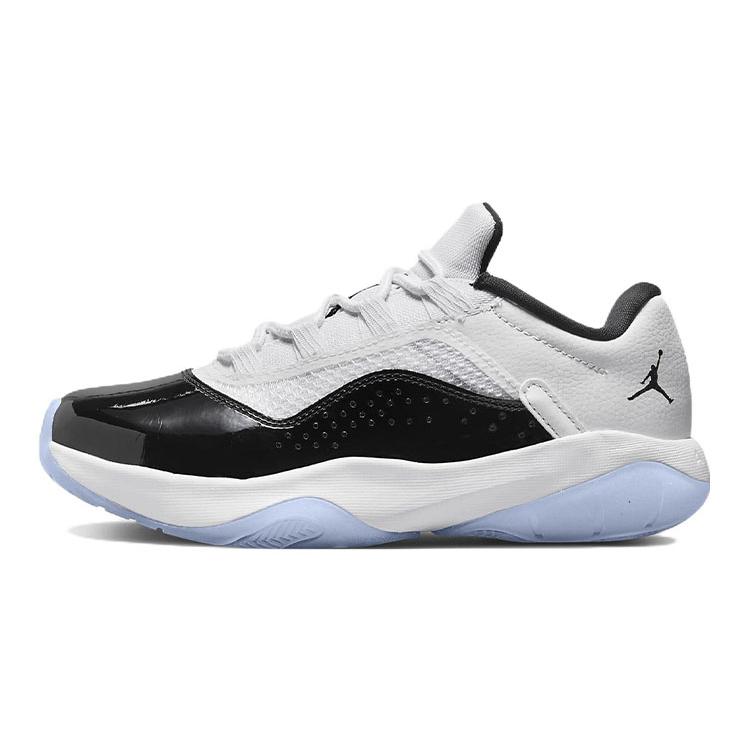 Air Jordan 11 Comfort Low для начальной школы 'Concord' (унисекс) Белые / Черные Детские Баскетбольные Кроссовки DV2208 100