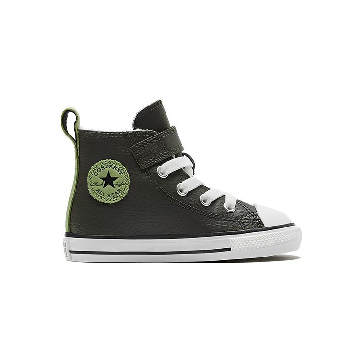 Converse Кроссовки Chuck Taylor All Star 1V High TD Utility Green Baby Sneakers Aloe-Green A01473C